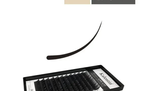 Kalentin Extensiones De Pestañas Clásicas Curva C 0,25 12 mm